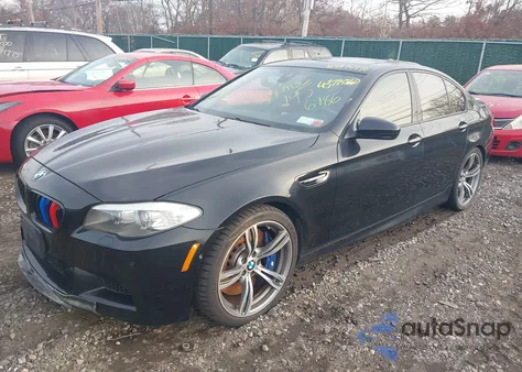 2013 BMW M5 from USA, damaged, VIN WBSFV9C54DD096472